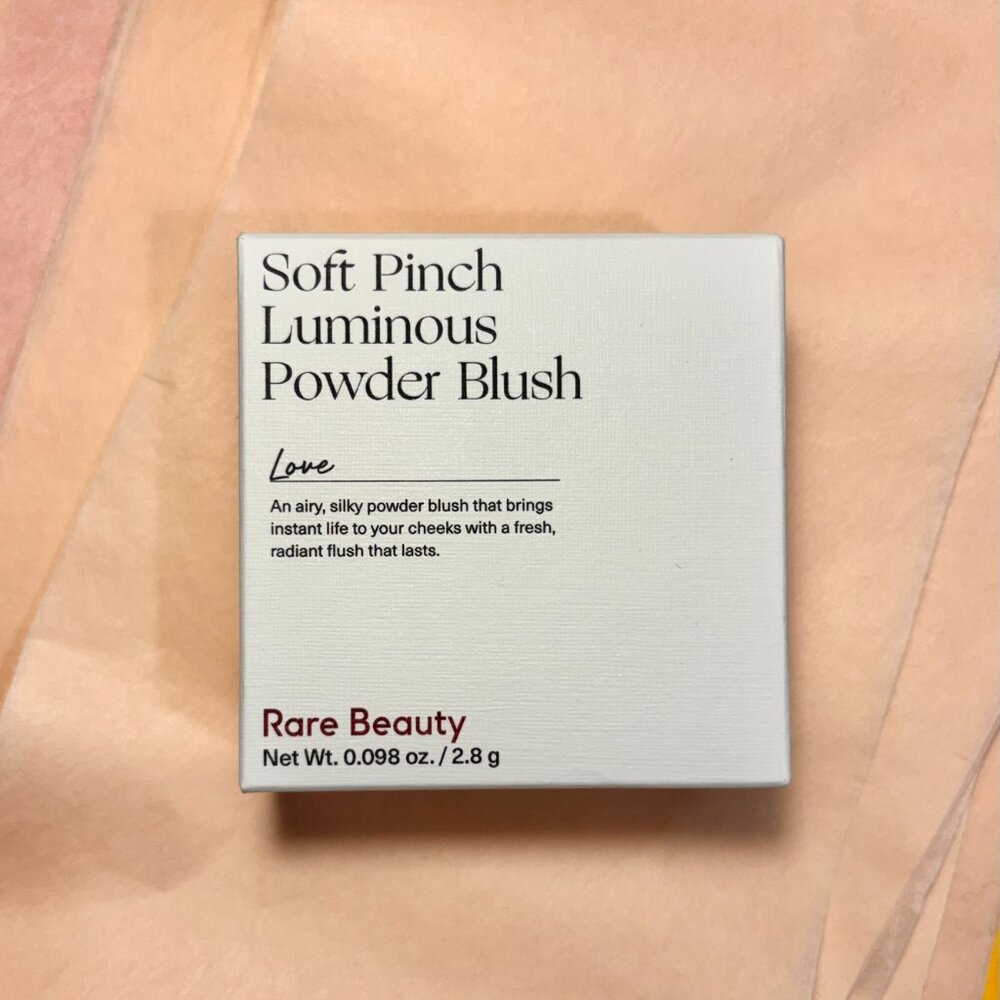 NIB Love Rare Beauty Soft Pinch Luminous Powder Blush